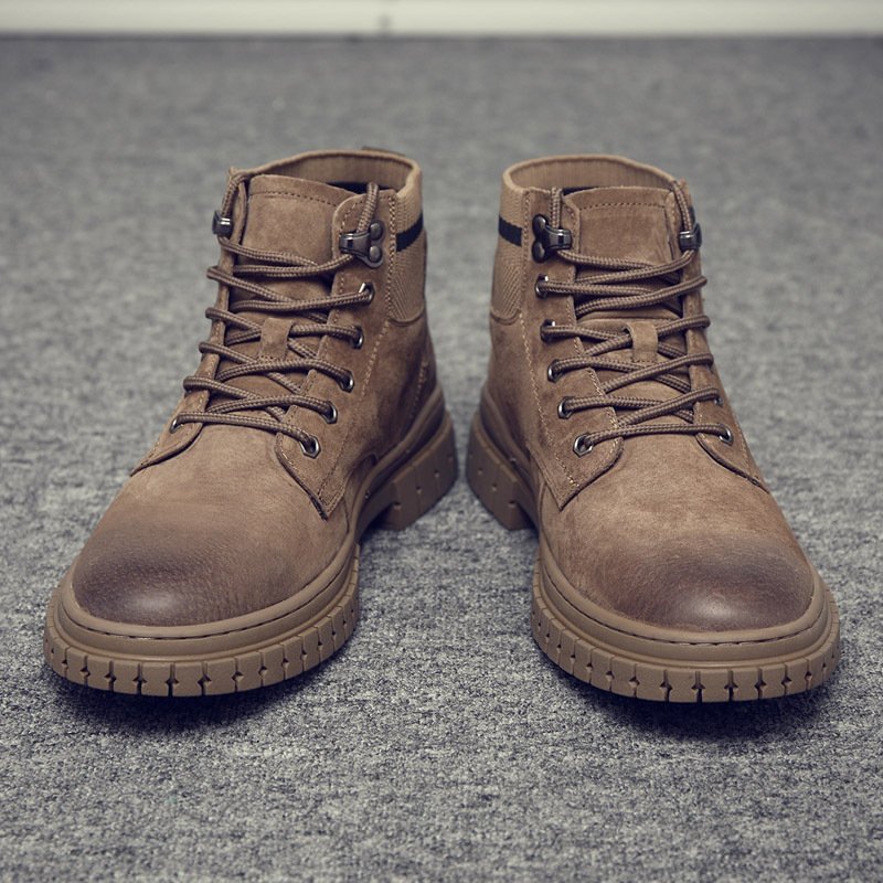 Autumn and winter men's shoes new high top shoes men casual boots men tooling boots trend Martin boots Autumn and winter men's shoes new high top shoes men casual boots men tooling boots trend Martin boots
